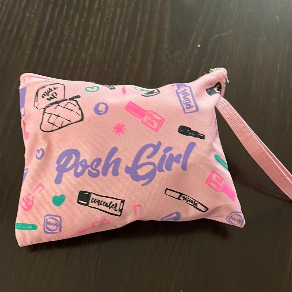 Posh girl Pink Kids Accessory Pouch with make beleive makeup